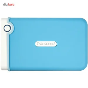 هارد اکسترنال ترنسند مدل StoreJet 25M3 ظرفیت دو ترابایت دارای رابط USB Type-A 2.0