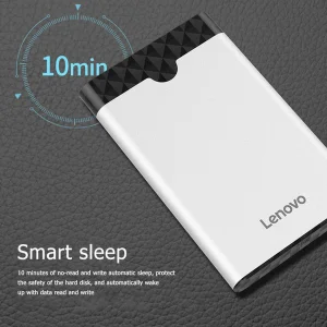 هارد اکسترنال لنوو مدل FS ظرفیت 500 گیگابایت با استاندارد ارتباطی USB 3.1 Gen1