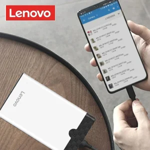 هارد اکسترنال لنوو مدل FS ظرفیت 500 گیگابایت با استاندارد ارتباطی USB 3.1 Gen1
