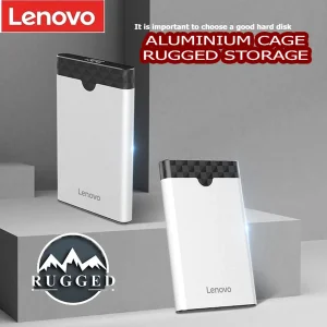 هارد اکسترنال لنوو مدل FS ظرفیت 500 گیگابایت با استاندارد ارتباطی USB 3.1 Gen1