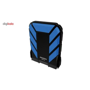 هارد اکسترنال ای دیتا مدل HD710 ظرفیت دو ترابایت دارای رابط USB Type-A 2.0