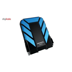 هارد اکسترنال ای دیتا مدل HD710 ظرفیت دو ترابایت دارای رابط USB Type-A 2.0