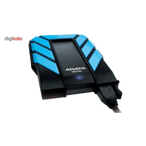 هارد اکسترنال ای دیتا مدل HD710 ظرفیت دو ترابایت دارای رابط USB Type-A 2.0