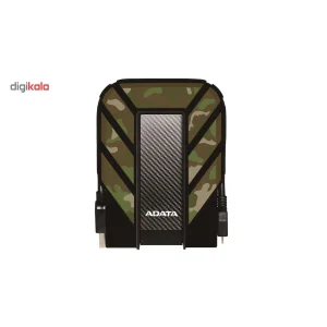 هارد اکسترنال ای دیتا مدل HD710 ظرفیت دو ترابایت دارای رابط USB Type-A 2.0