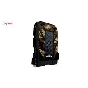 هارد اکسترنال ای دیتا مدل HD710 ظرفیت دو ترابایت دارای رابط USB Type-A 2.0