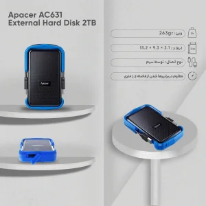 هارد اکسترنال اپیسر مدل AC631 ظرفیت 2 ترابایت