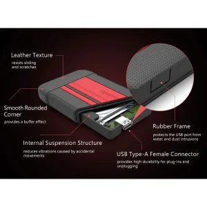 هارد اکسترنال اپیسر مدل AC633 ظرفیت ۱ ترابایت