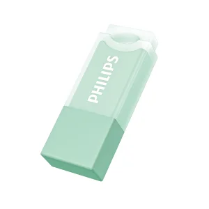 فلش مموری 32 گیگابایت فیلیپس مدل FM10UA-B با رابط USB 2.0، سرعت خواندن 30 مگابایت بر ثانیه، سرعت نوشتن 15 مگابایت بر ثانیه، سازگار با ویندوز، مک OS و لینوکس، مقاوم در برابر خش و اثر انگشت