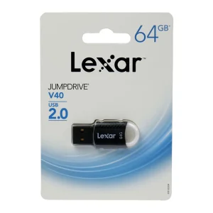 فلش مموری لکسار مدل V40 ظرفیت 64 گیگابایت