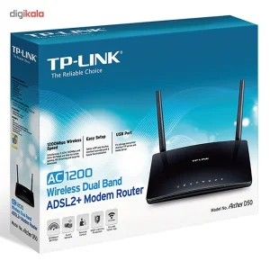 مودم روتر ADSL2 PLUS تی پی-لینک مدل Archer D50