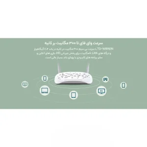 مودم روتر بی‌سیم ADSL2 Plus تی پی-لینک مدل W8961N