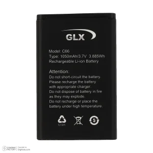 گوشی موبایل جی ال ایکس مدل C66 دو سیم کارت ظرفیت 16 مگابایت