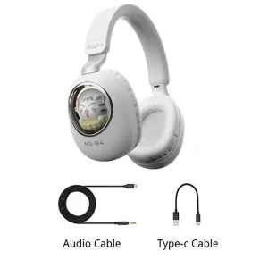 هدفون بی سیم مدل بچه گانه طرح گربه کد CA-037