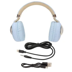 هدفون بی سیم مدل بچه گانه طرح گربه کد CA-037