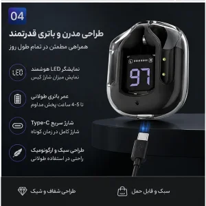 هدفون بلوتوثی مدل TWE