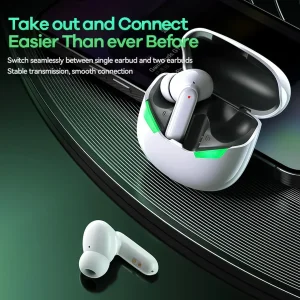 هدفون بلوتوثی ریمکس مدل G1 دارای نویزکسنلینگ (ENC)، درگاه شارژ USB Type-C، پشتیبانی از فرمان لمسی