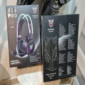 هدست گیمینگ اونیکوما مدل X15 PRO به همراه پایه نگهدارنده