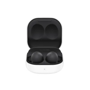 هدفون بلوتوثی سامسونگ مدل Galaxy Buds 2 با نویز کنسلینگ فعال (ANC)، درگاه شارژ USB Type-C، دارای میکروفون داخلی و دو میکروفون خارجی، مقاوم در برابر رطوبت و عرق