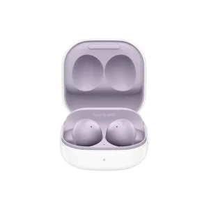 هدفون بلوتوثی سامسونگ مدل Galaxy Buds 2 با نویز کنسلینگ فعال (ANC)، درگاه شارژ USB Type-C، دارای میکروفون داخلی و دو میکروفون خارجی، مقاوم در برابر رطوبت و عرق