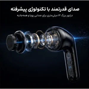 هدفون بلوتوثی کالیوس مدل TWS