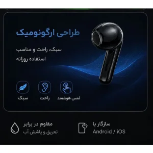 هدفون بلوتوثی کالیوس مدل TWS