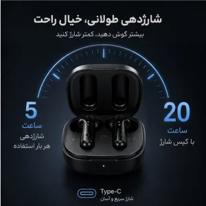 هدفون بلوتوثی کالیوس مدل TWS