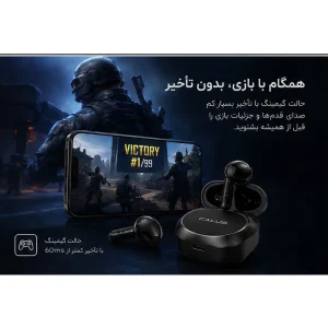 هدفون بلوتوثی کالیوس مدل TWS