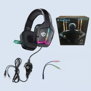 هدست گیمینگ سیوتک مدل S12 RGB