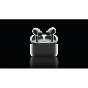 هدفون بلوتوثی اپل مدل AirPods Pro 2nd Generation با نویز کنسلینگ فعال (ANC)، نویز کنسلینگ میکروفون (ENC)، درگاه شارژ USB Type-C، با قابلیت شارژ بی‌سیم، دارای میکروفون دوگانه از نوع Beamforming، مقاومت در برابر رطوبت و عرق