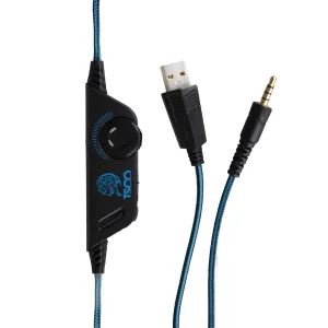 هدست گیمینگ تسکو مدل TH 5153 بدون قابلیت نویز کنسلینگ، درگاه USB، دارای میکروفون قابل چرخش با حساسیت -42 دسی‌بل