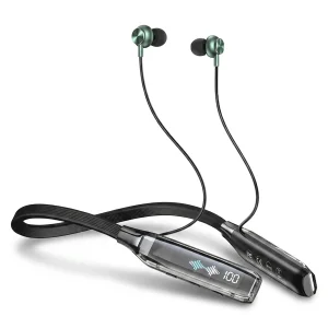 هدفون بلوتوثی گردنی ریمکس مدل RB-S20 با حذف نویز HD، درگاه شارژ USB Type-C، با قابلیت اتصال به چند دستگاه، طراحی ارگونومیک، مقاوم در برابر رطوبت و عرق