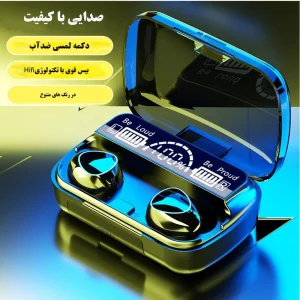 هدفون بلوتوثی مخصوص بازی مدل TWS M-10