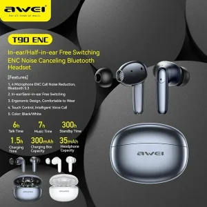 هدفون بلوتوثی اوی مدل T90 ENC