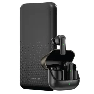 هدفون بلوتوثی گرین لاین مدل ROME AND EARBUDS به همراه پاوربانک