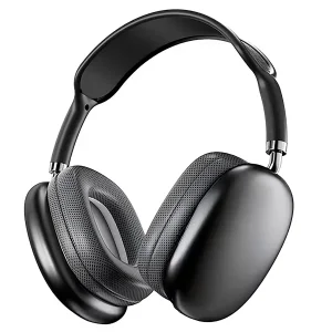 هدفون بلوتوثی مدل HEADPHONE WIRELESS STEREO P9 V5.3 بدون نویز کنسلینگ، درگاه شارژ USB Type-C، با قابلیت اتصال به 2 دستگاه همزمان، دارای باتری قابل شارژ، اتصال دوگانه (بی‌سیم و ‌)، دارای نشانگر LED، دارای شیار کارت حافظه
