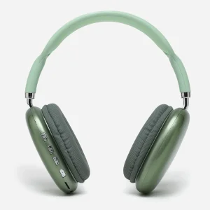 هدفون بلوتوثی مدل HEADPHONE WIRELESS STEREO P9 V5.3 بدون نویز کنسلینگ، درگاه شارژ USB Type-C، با قابلیت اتصال به 2 دستگاه همزمان، دارای باتری قابل شارژ، اتصال دوگانه (بی‌سیم و ‌)، دارای نشانگر LED، دارای شیار کارت حافظه