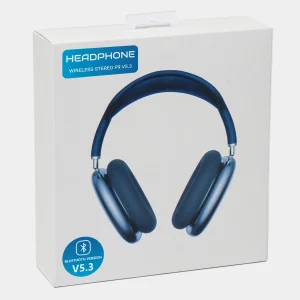 هدفون بلوتوثی مدل HEADPHONE WIRELESS STEREO P9 V5.3 بدون نویز کنسلینگ، درگاه شارژ USB Type-C، با قابلیت اتصال به 2 دستگاه همزمان، دارای باتری قابل شارژ، اتصال دوگانه (بی‌سیم و ‌)، دارای نشانگر LED، دارای شیار کارت حافظه