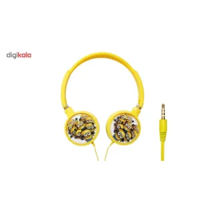 هدفون جک دار مدل KT-3155 طرح minions