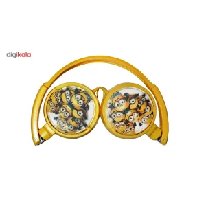 هدفون جک دار مدل KT-3155 طرح minions