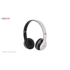 هدفون بلوتوثی مدل P47 بدون قابلیت نویز کنسلینگ، درگاه شارژ Micro USB، دارای شیار کارت حافظه