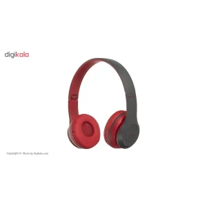 هدفون بلوتوثی مدل P47 بدون قابلیت نویز کنسلینگ، درگاه شارژ Micro USB، دارای شیار کارت حافظه