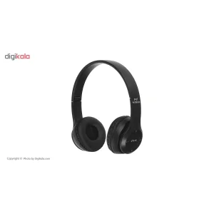 هدفون بلوتوثی مدل P47 بدون قابلیت نویز کنسلینگ، درگاه شارژ Micro USB، دارای شیار کارت حافظه
