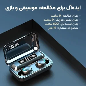هدفون بلوتوثی گیمینگ مدل TWS 5.4