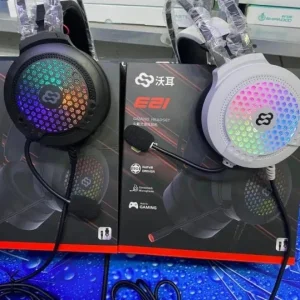 هدست مخصوص بازی مدل E21 RGB