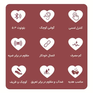 هندزفری قلبی چرخشی مدل K520