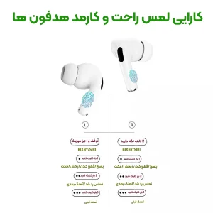 هدفون بلوتوثی فانتوم مدل V20 Pro