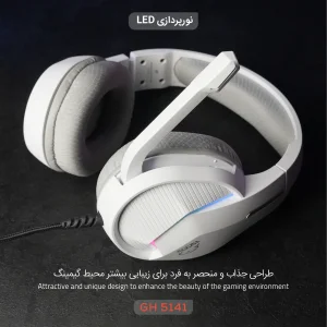 هدست گیمینگ تسکو مدل GH 5141 Zonyx RGB
