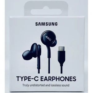 هندزفری  مدل AKG-EO-IC100 دو گوشی، با رابط USB Type-C، مناسب برای مکالمه