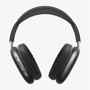 هدفون بلوتوثی مدل Airpods Max P9 بدون نویز کنسلینگ، درگاه شارژ USB Type-C، دارای میکروفون با کیفیت 105 دسی‌بل، مقاوم در برابر رطوبت و عرق