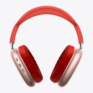 هدفون بلوتوثی مدل Airpods Max P9 بدون نویز کنسلینگ، درگاه شارژ USB Type-C، دارای میکروفون با کیفیت 105 دسی‌بل، مقاوم در برابر رطوبت و عرق